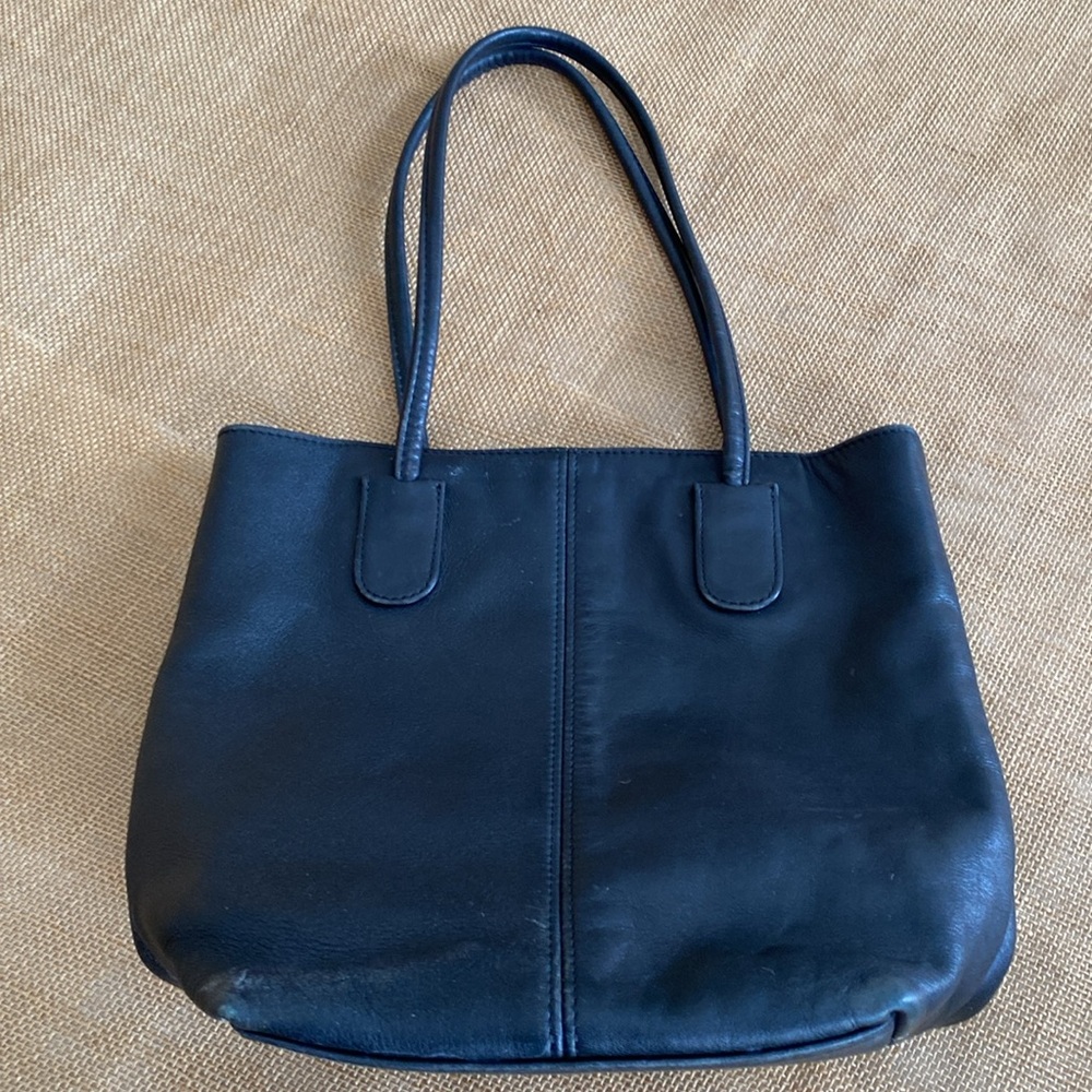 Coach Black Leather Tote Bag - Picture 15 of 15